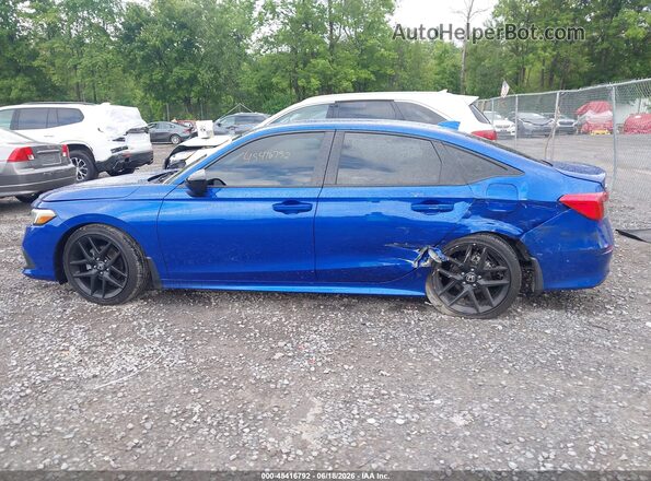 2HGFE2F55NH609437 2022 HONDA CIVIC Blue სალონის 360-გრადუსიანი ხედი