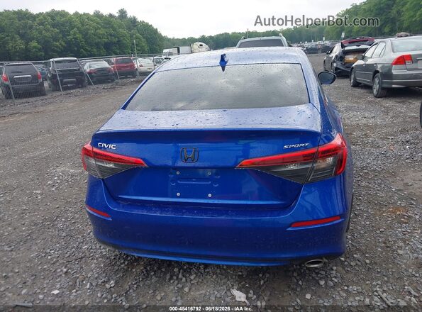 2HGFE2F55NH609437 2022 HONDA CIVIC Blue 