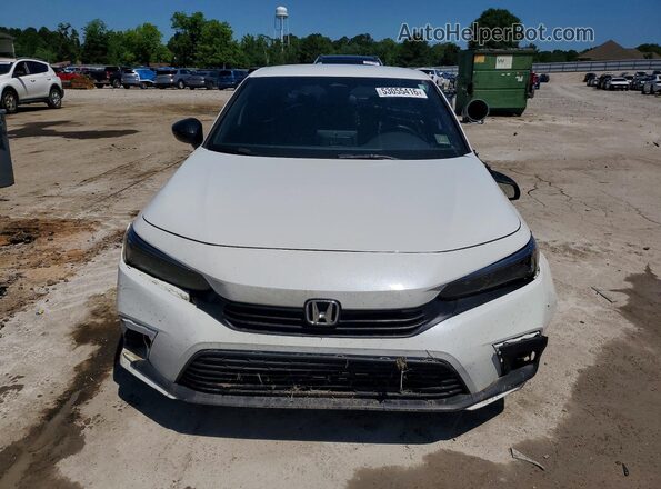 2HGFE2F55PH501869 2023 HONDA CIVIC White Դիմացի տեսք