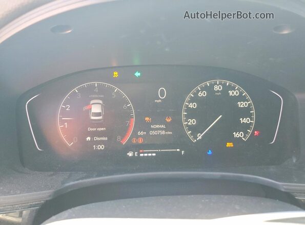 2HGFE2F55PH501869 2023 HONDA CIVIC White Սարքավորումների վահանակի տեսք