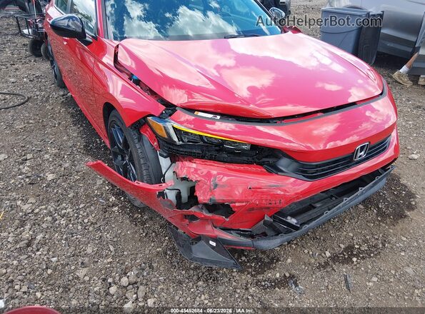 2HGFE2F55PH508045 2023 HONDA CIVIC Red Vista frontal