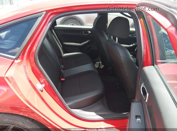 2HGFE2F55PH508045 2023 HONDA CIVIC Red Vista de la etiqueta del VIN