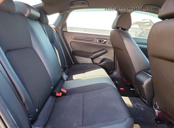 2HGFE2F55PH509504 2023 HONDA CIVIC Black Հետևի նստատեղերի տեսք