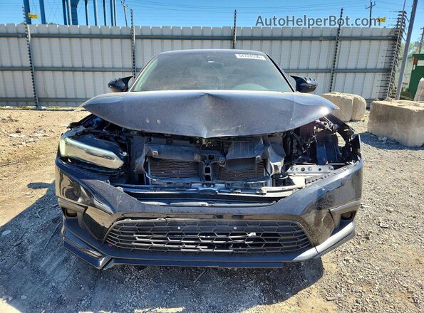 2HGFE2F55PH509504 2023 HONDA CIVIC Black Դիմացի տեսք