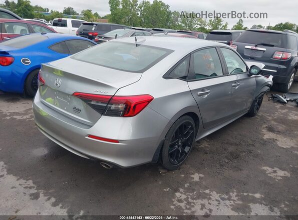 2HGFE2F55PH533625 2023 HONDA CIVIC Silver Հետևի աջ
