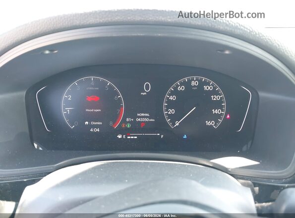2HGFE2F55PH533947 2023 HONDA CIVIC Silver Vista de los asientos traseros