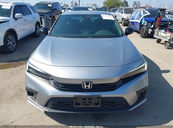 2HGFE2F55PH533947 2023 HONDA CIVIC Silver Vista del cuadro de instrumentos