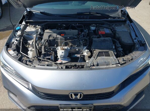 2HGFE2F55PH533947 2023 HONDA CIVIC Silver Vista trasera