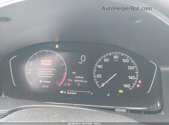 2HGFE2F55RH507173 2024 HONDA CIVIC Белый Вид задних сидений