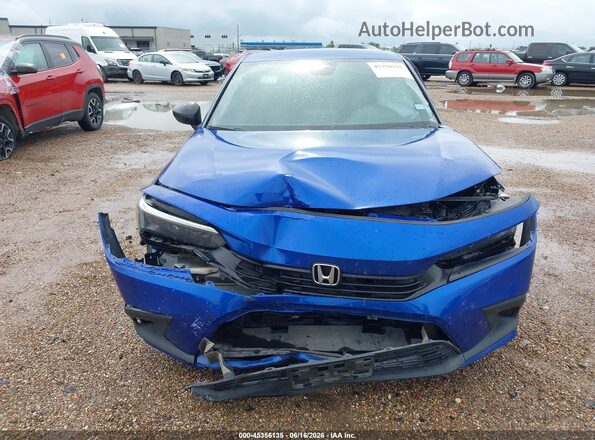 2HGFE2F55RH526077 2024 HONDA CIVIC Blue Vista del cuadro de instrumentos