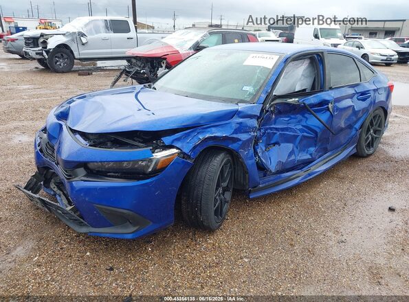 2HGFE2F55RH526077 2024 HONDA CIVIC Blue Vista frontal