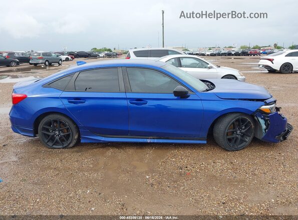2HGFE2F55RH526077 2024 HONDA CIVIC Blue Vista interior trasera