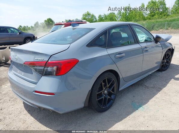 2HGFE2F55RH533868 2024 HONDA CIVIC Gray Trasero derecho