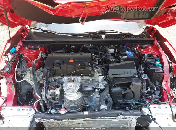 2HGFE2F55RH556017 2024 HONDA CIVIC Red Vista trasera