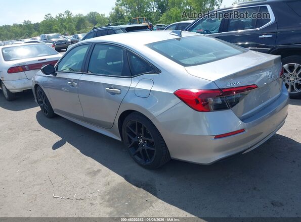 2HGFE2F55RH581449 2024 HONDA CIVIC Silver უკანა მარცხენა