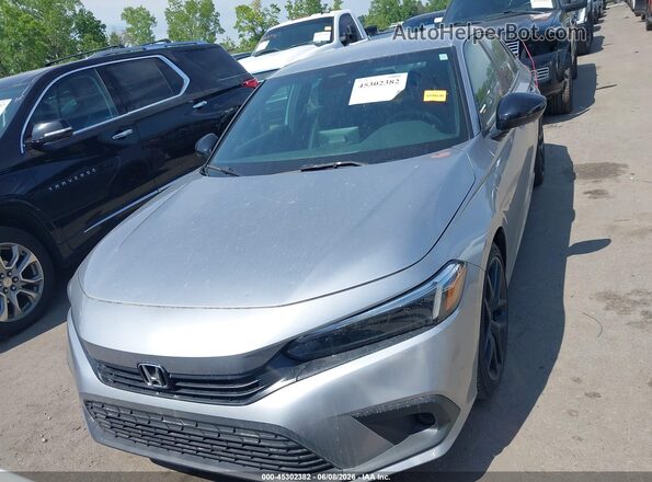 2HGFE2F55RH581449 2024 HONDA CIVIC Silver ხელსაწყოთა პანელის ხედი