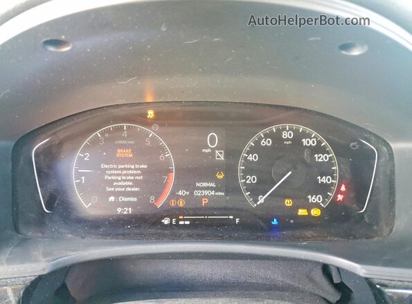 2HGFE2F55RH582553 2024 HONDA CIVIC Черный Вид щитка приборов
