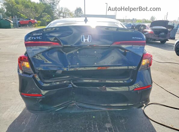 2HGFE2F55RH582553 2024 HONDA CIVIC Черный Вид сзади