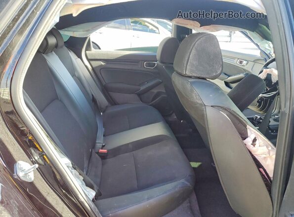 2HGFE2F55RH582553 2024 HONDA CIVIC Черный Вид задних сидений