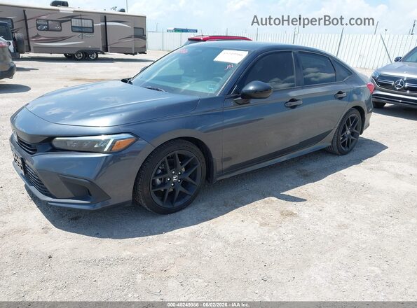 2HGFE2F55RH591804 2024 HONDA CIVIC Gray Передня ліва чверть