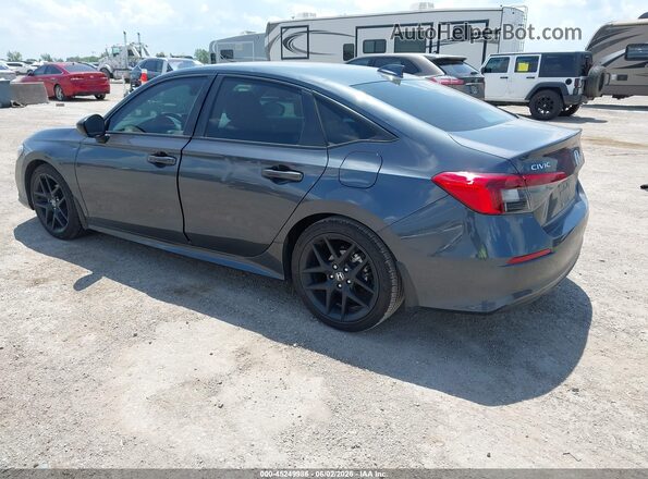 2HGFE2F55RH591804 2024 HONDA CIVIC Gray Задня ліва чверть