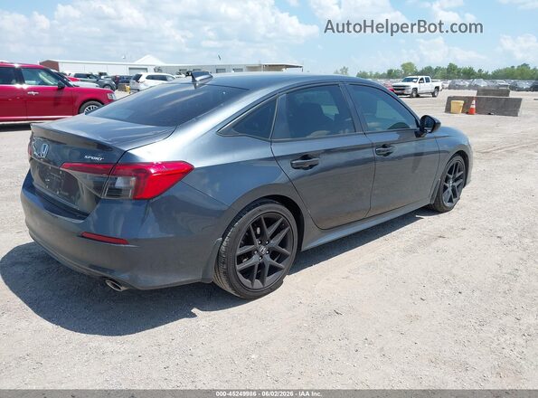 2HGFE2F55RH591804 2024 HONDA CIVIC Gray Задня права чверть