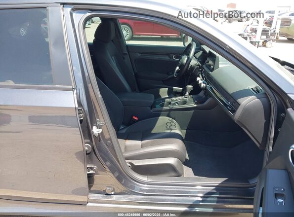 2HGFE2F55RH591804 2024 HONDA CIVIC Gray Вид салону спереду