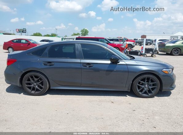 2HGFE2F55RH591804 2024 HONDA CIVIC Gray Вид задньої частини салону