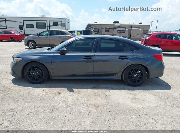 2HGFE2F55RH591804 2024 HONDA CIVIC Gray Панорамний вид салону 360°