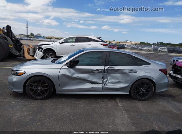 2HGFE2F55SH503341 2025 HONDA CIVIC Silver 
