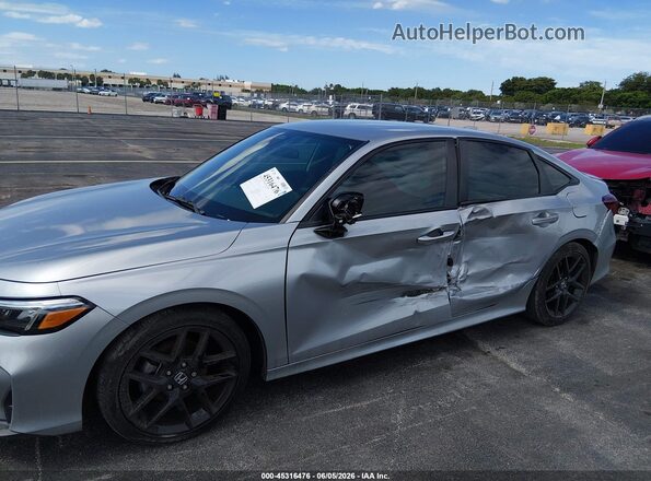 2HGFE2F55SH503341 2025 HONDA CIVIC Silver Front view