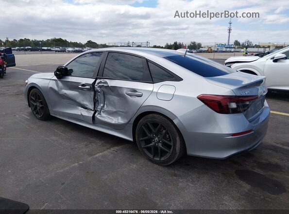 2HGFE2F55SH503341 2025 HONDA CIVIC Silver Rear left