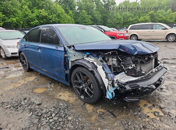 2HGFE2F55SH531639 2025 HONDA CIVIC Blue Передня права чверть