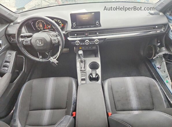 2HGFE2F55SH531639 2025 HONDA CIVIC Blue Вид панелі приладів