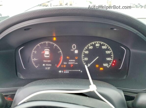 2HGFE2F55SH532905 2025 HONDA CIVIC Угольный Вид щитка приборов