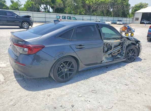 2HGFE2F55SH558243 2025 HONDA CIVIC Синий Задняя правая четверть