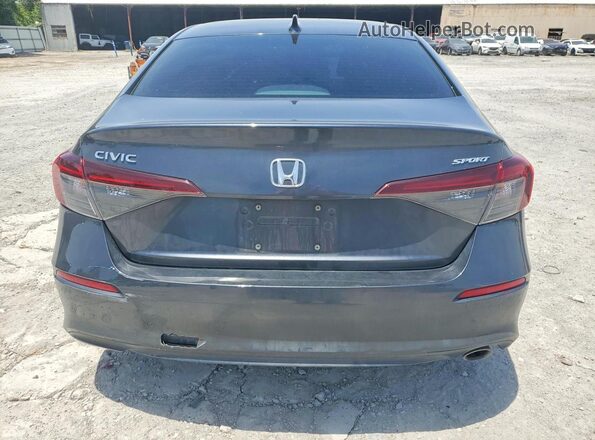 2HGFE2F55SH558243 2025 HONDA CIVIC Синий Вид сзади