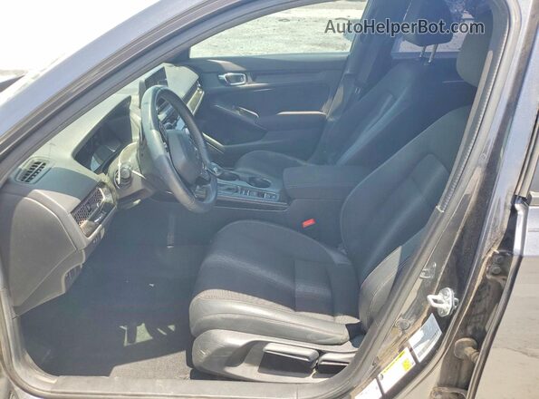 2HGFE2F55SH558243 2025 HONDA CIVIC Синий Вид салона спереди