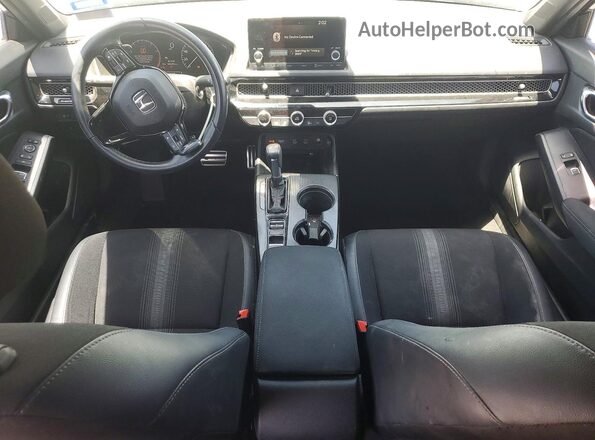 2HGFE2F55SH558243 2025 HONDA CIVIC Синий Вид панели приборов