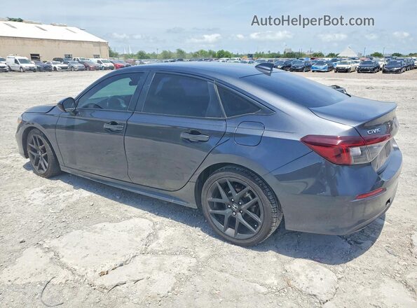 2HGFE2F55SH558243 2025 HONDA CIVIC Синий Задняя левая четверть