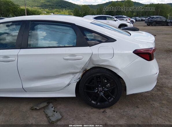 2HGFE2F55SH562101 2025 HONDA CIVIC White Դիմացի տեսք