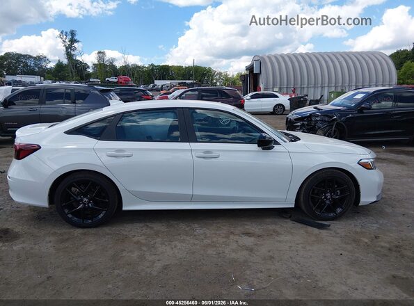 2HGFE2F55SH562101 2025 HONDA CIVIC White Սալոնի հետևի տեսք
