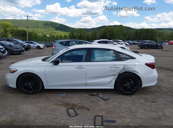 2HGFE2F55SH562101 2025 HONDA CIVIC White Սալոնի 360 աստիճան տեսք