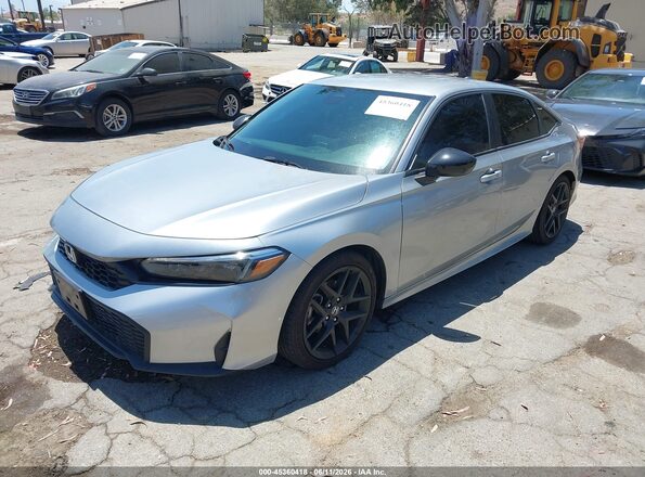 2HGFE2F55SH570232 2025 HONDA CIVIC Серебряный Передняя левая четверть
