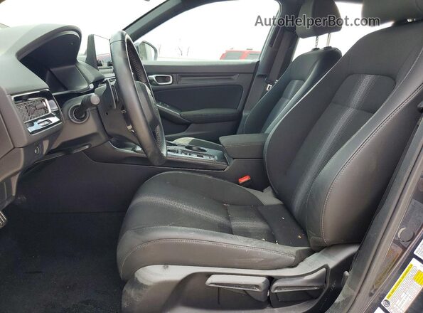 2HGFE2F55SH581862 2025 HONDA CIVIC Gray Widok wnętrza z przodu