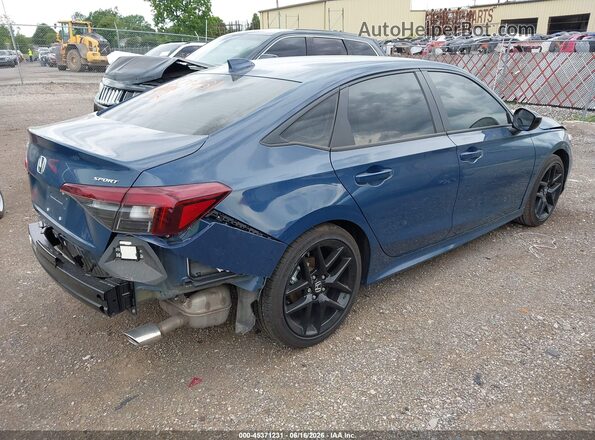 2HGFE2F55SH585104 2025 HONDA CIVIC Blue Rear right