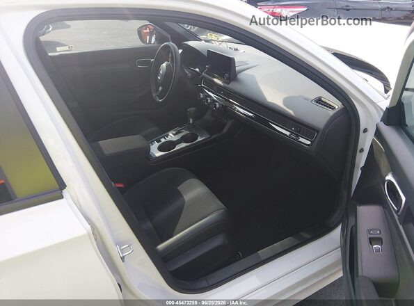 2HGFE2F55TH500456 2026 HONDA CIVIC Белый Передняя левая четверть