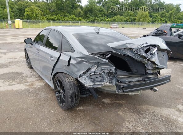 2HGFE2F55TH515846 2026 HONDA CIVIC Gray Задня ліва чверть