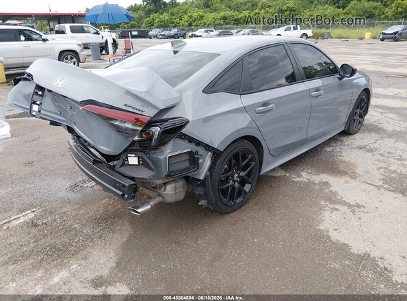 2HGFE2F55TH515846 2026 HONDA CIVIC Gray Задня права чверть