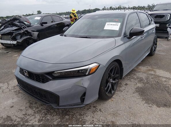 2HGFE2F55TH515846 2026 HONDA CIVIC Gray Передня ліва чверть
